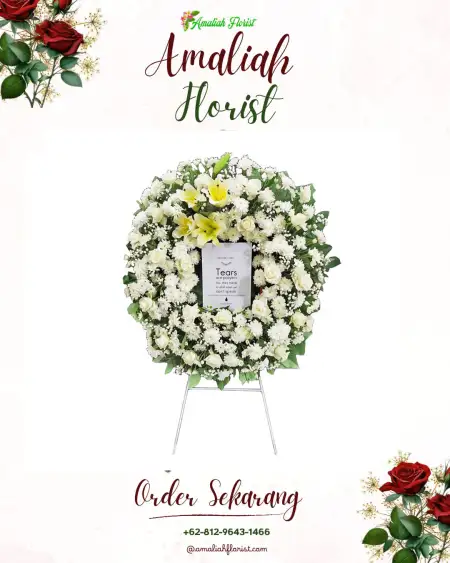 Krans Bunga Duka Plaosan